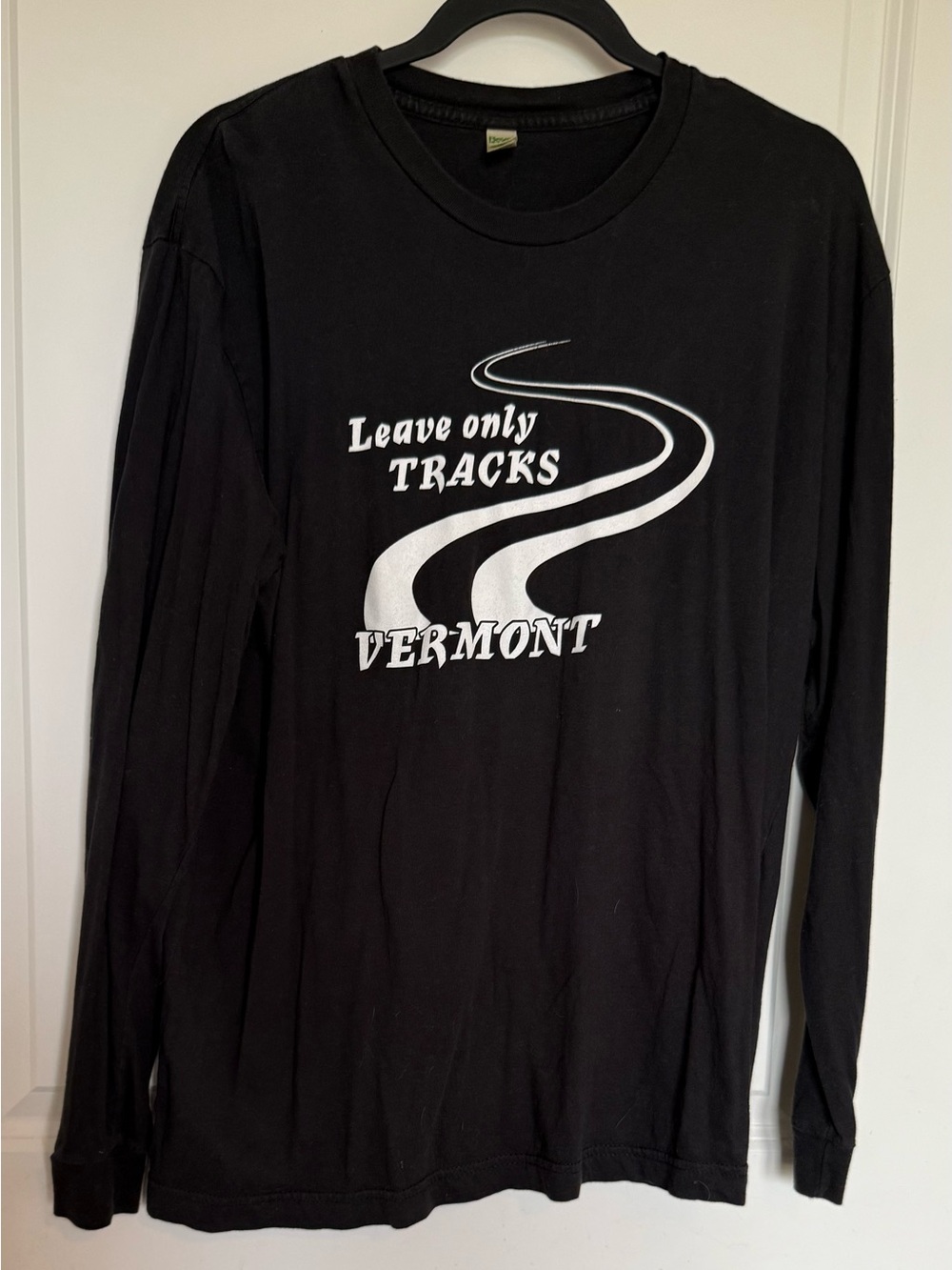 Royal Apparel Black Tee with Green Logo Tag